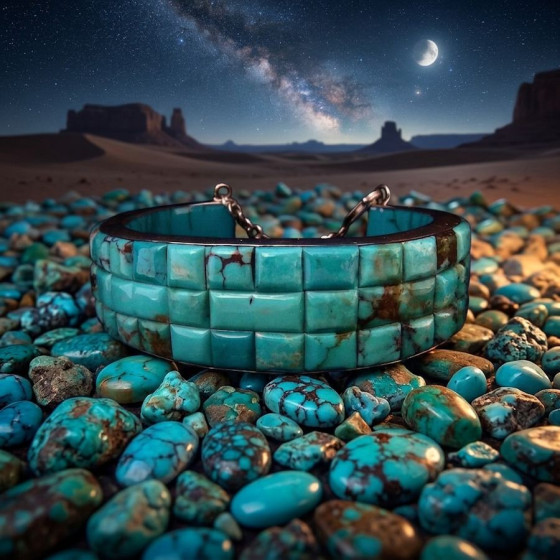 Navajo armband 3 rijen,...