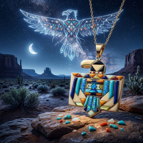 Navajo-Anhänger der...