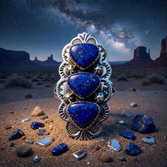 Anello Navajo Lungo in...
