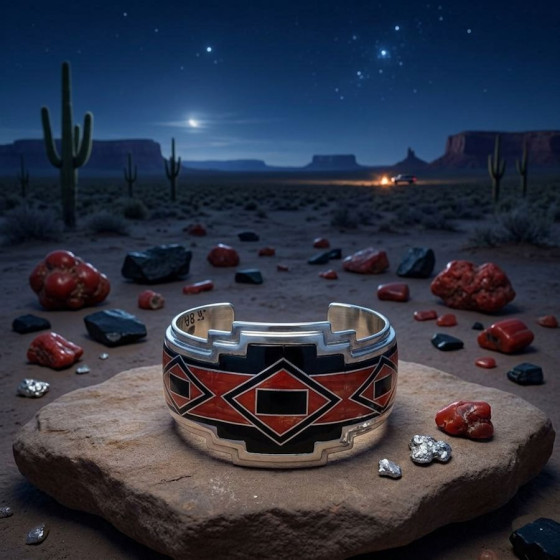 Bracciale Navajo, getto...