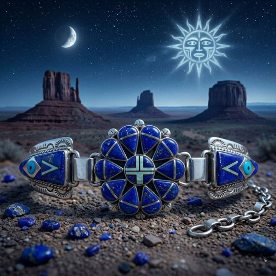Bracelet Dieu Soleil Zuni...