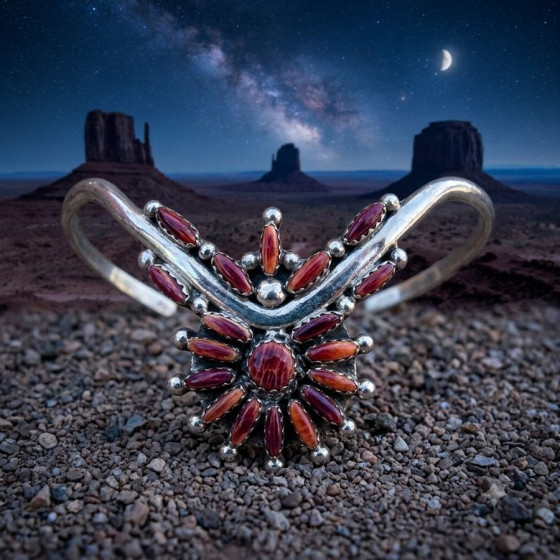 Zuni Sun Bracelet in...