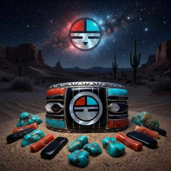 Native American Zuni Sun...