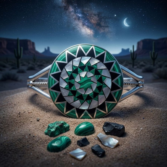 Bracelet Zuni Soleil en...