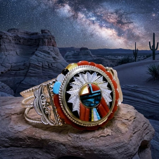Bracelet Dieu Soleil Zuni