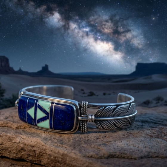 Bracelet Amérindien Plume...