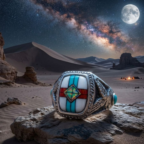 Bague Chevalière...