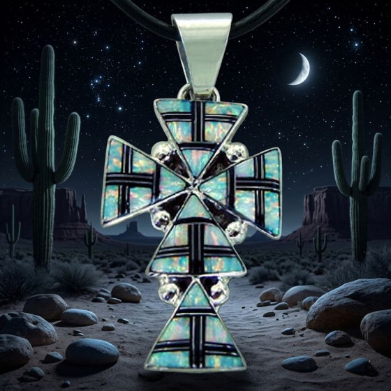 Navajo-kruishanger in...