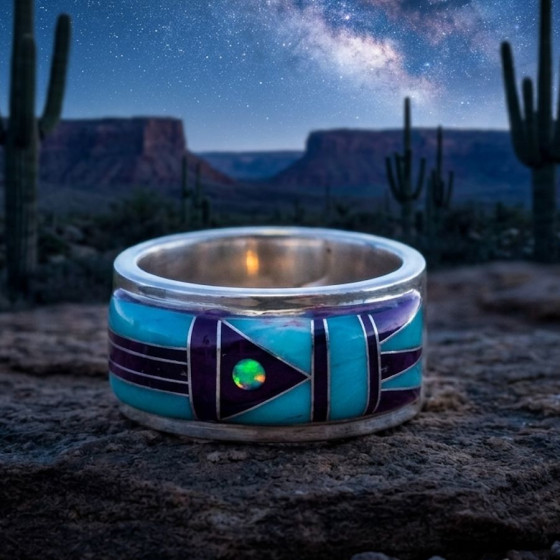 Anneau Navajo Flèche...