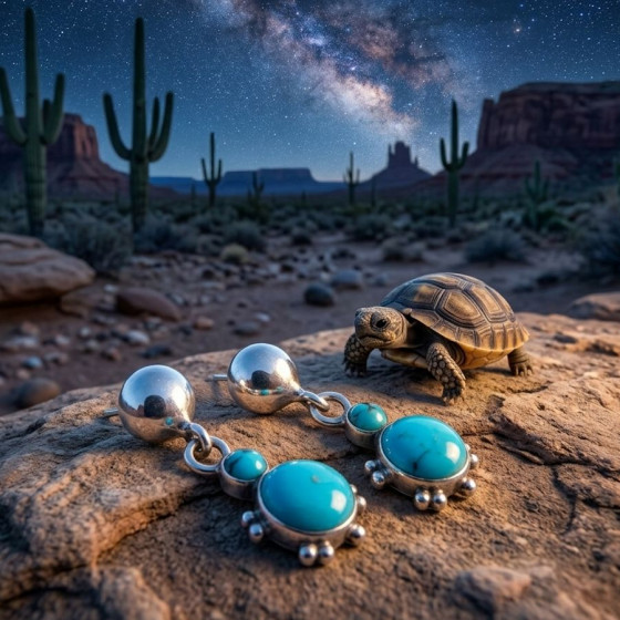 Boucles d'Oreilles Tortue...