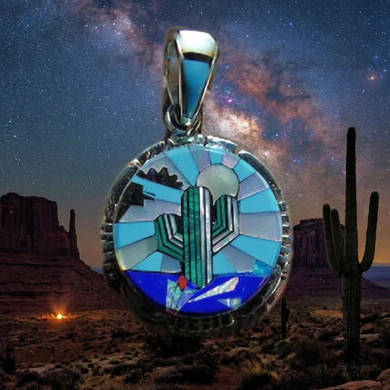 Ciondolo a forma di cactus...