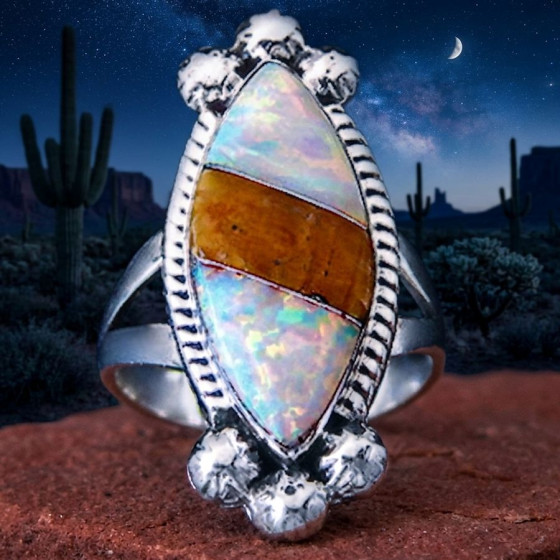 Bague Amérindienne en...