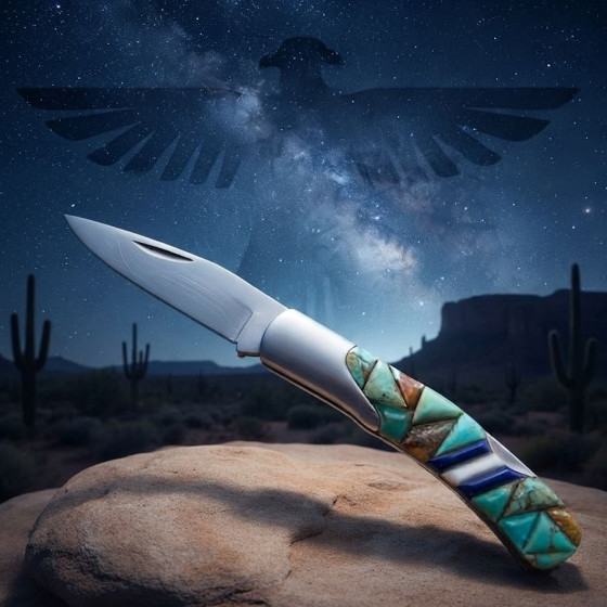 Coltello pieghevole in...