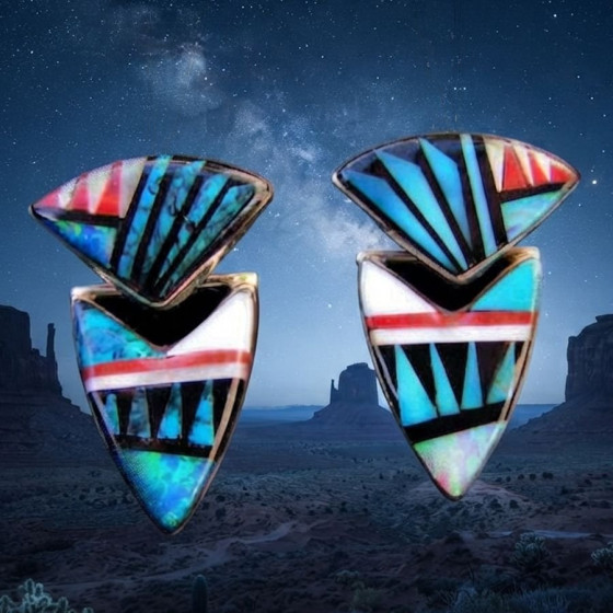 Boucles d'Oreilles Pointe...