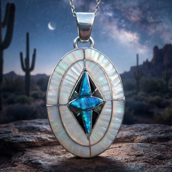 Navajo-Anhänger in...