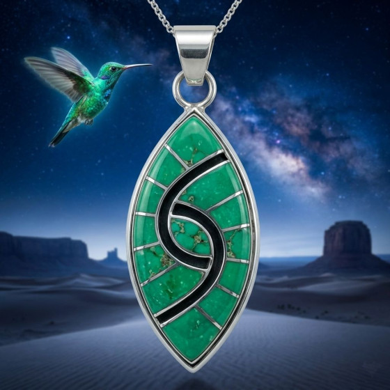 Pendentif Amérindien en...