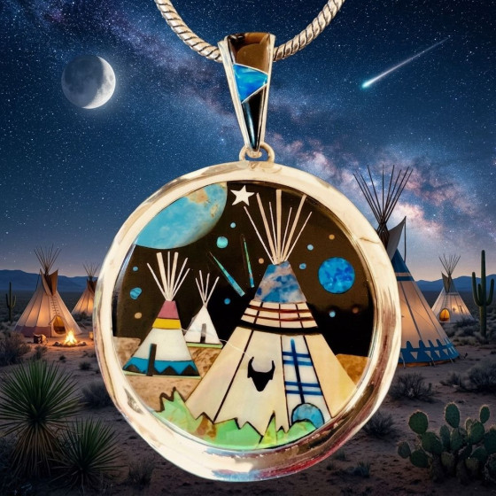 Indiaanse Tipi-hanger