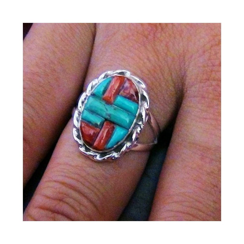 BAGUE TURQUOISE CORAIL