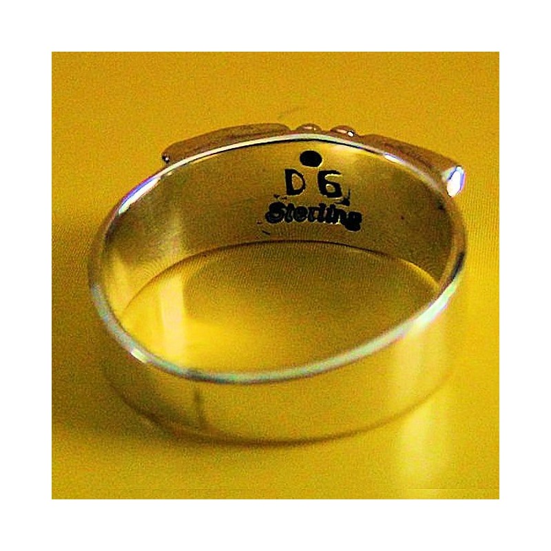 STERLING SILBER RING MIT TÜRKIS