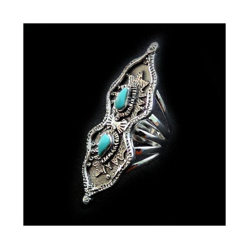 BIJOU NAVAJO BAGUE ARGENT TURQUOISE