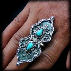 BIJOU NAVAJO BAGUE ARGENT TURQUOISE