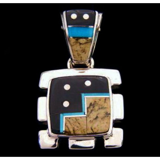 ZUNI STERLING SILVER PENDANT