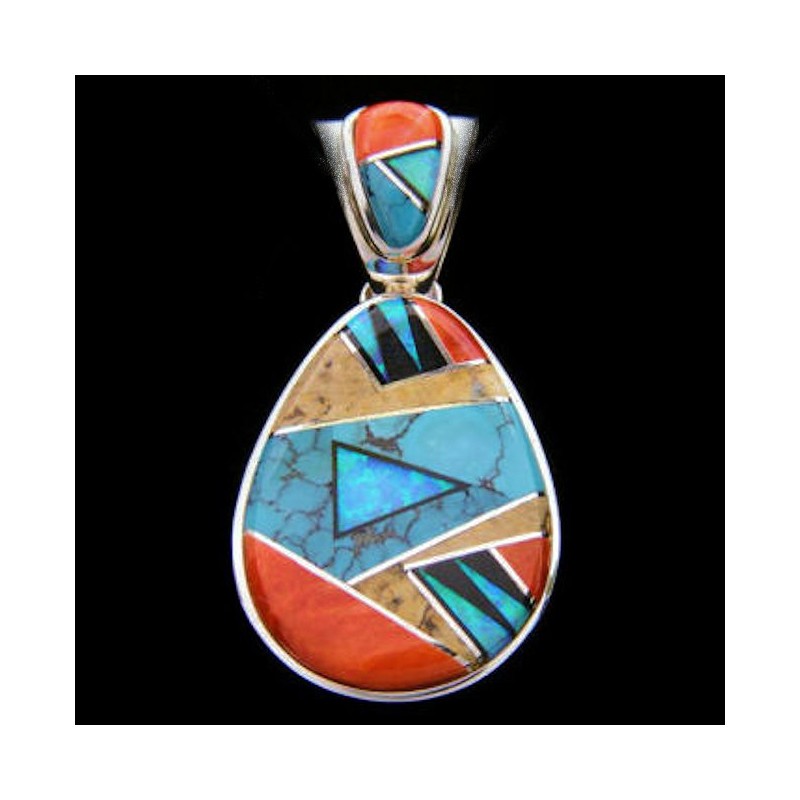 ZUNI STERLING SILVER PENDANT