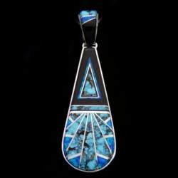 ZUNI STERLING SILVER PENDANT