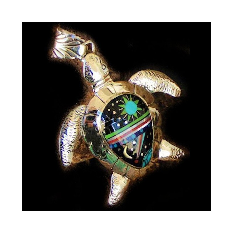 UNIVERSE TURTTLE PENDANT