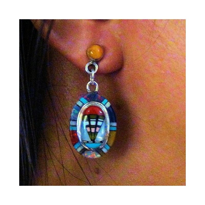 BOUCLES D'OREILLES ZUNI