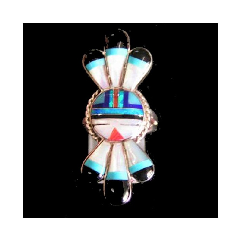 ZUNI SUNGOD FACE  RING