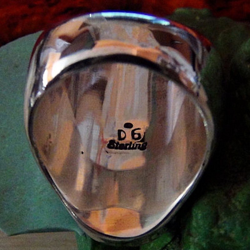 BAGUE ARGENT SYMBOLE NAVAJO
