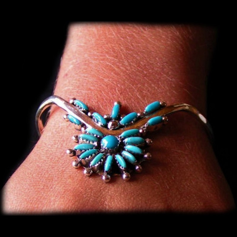 BRACELET ZUNI SUN COULEUR AU CHOIX