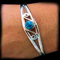 BRACELET CABOCHON OPALE