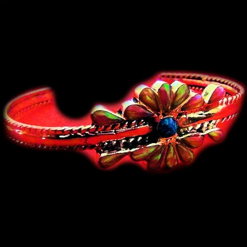 BRACELET FLEUR OPALE