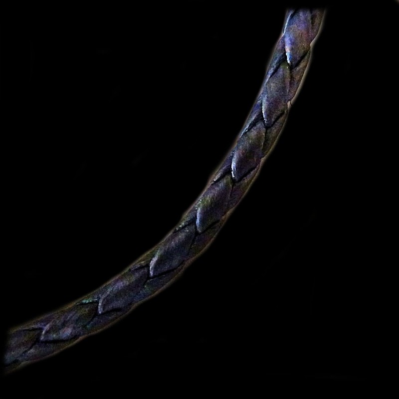 BOLO TIE KORDEL SCHWARZ