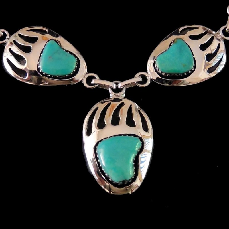 BEAR PAW NECKLACE