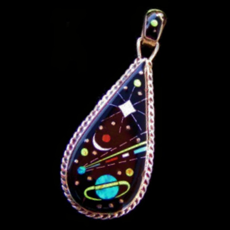 UNIVERSE STERLING SILVER PENDANT
