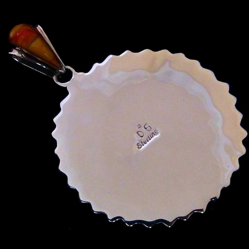 PENDENTIF LOUP EN ARGENT