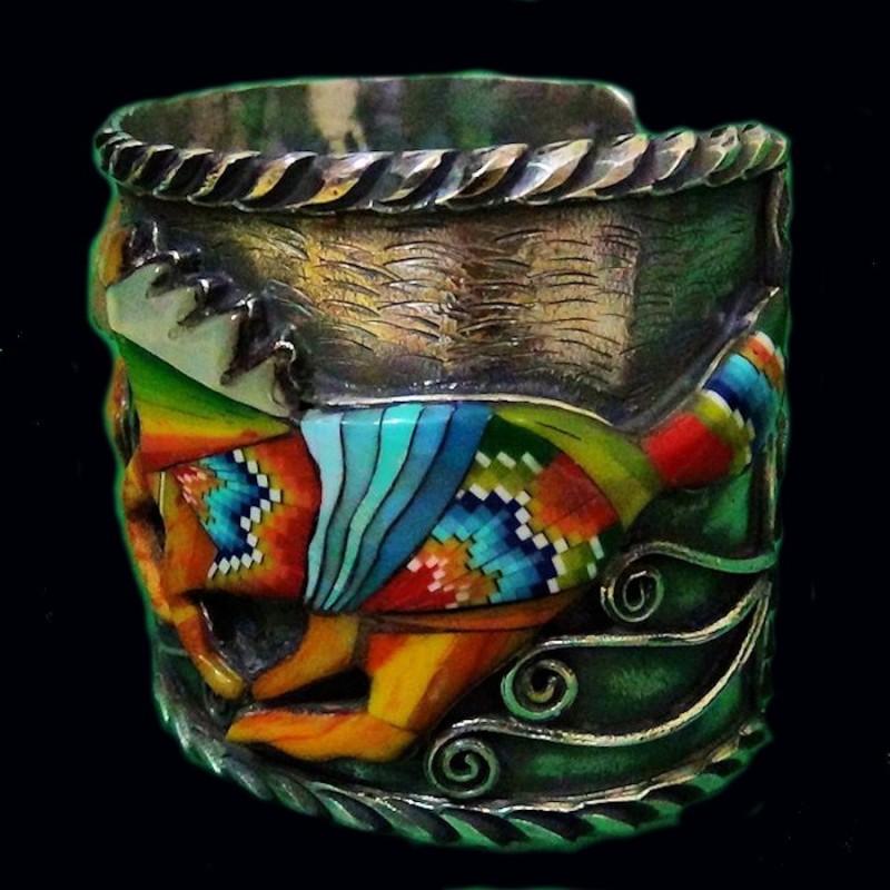 BRACELET ARGENT MASSIF CHEVAUX