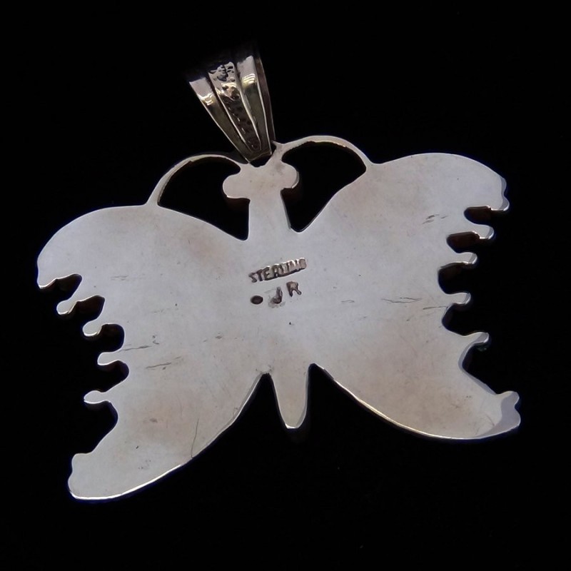 BUTTERFLY MOP STERLING SILVER PENDANT