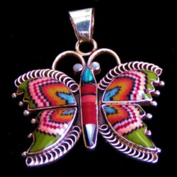 SCHMETTERLINGE SILBER ANHÄNGER