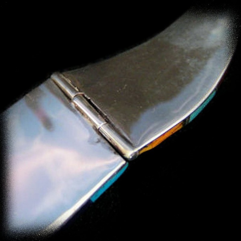 ZUNI THUNDERBIRD SILVER NECKLACE