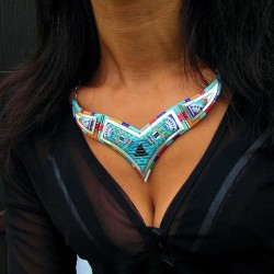 ZUNI THUNDERBIRD SILVER NECKLACE
