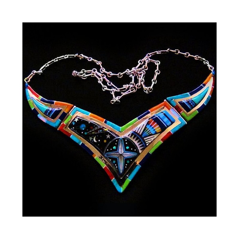 UNIVERSUM MOTIV THUNDERBIRD HALSKETTE