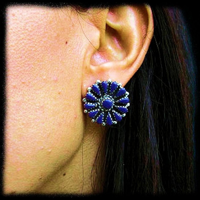 BOUCLES D'OREILLES ZUNI SOLEIL