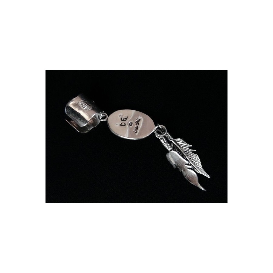 BOUCLES D'OREILLES SHADOW BOX ET PLUMES