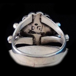 SILBER RING MIT STEINEN