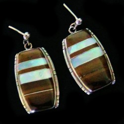 SPINY OYSTER SILBER OHRRINGE