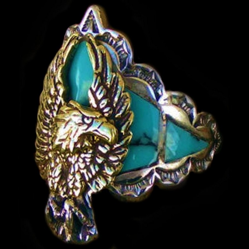 EAGLE STERLINGSILVER RING